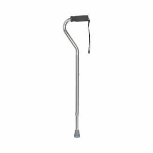 Offset Cane McKesson Silver Aluminum