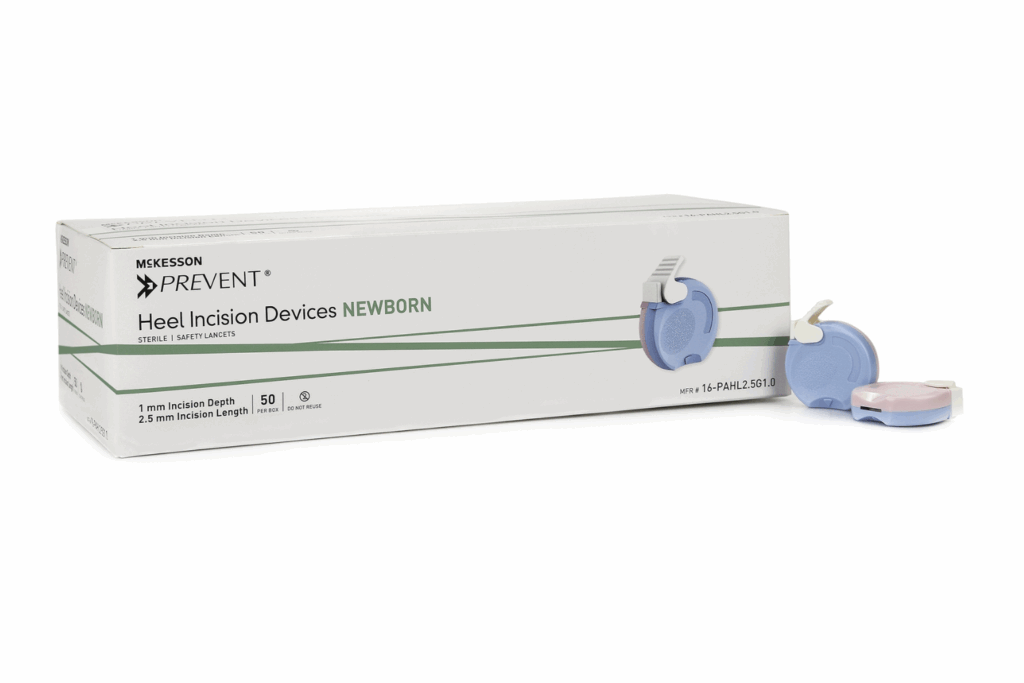 Pediatric Lancet Prevent 2.5 mm Blade Heel
