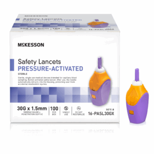 Safety Lancet 30G Pressure Activated