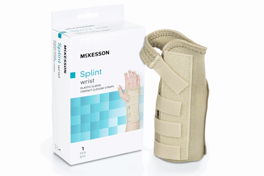 Wrist Brace McKesson Right Large Beige