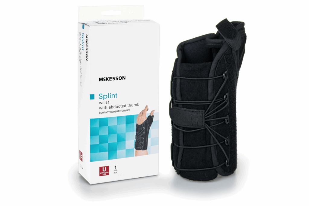 Wrist Brace wThumb Spica McKesson Left