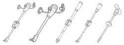 Bolus Extension Set MIC-Key Straight Clamp